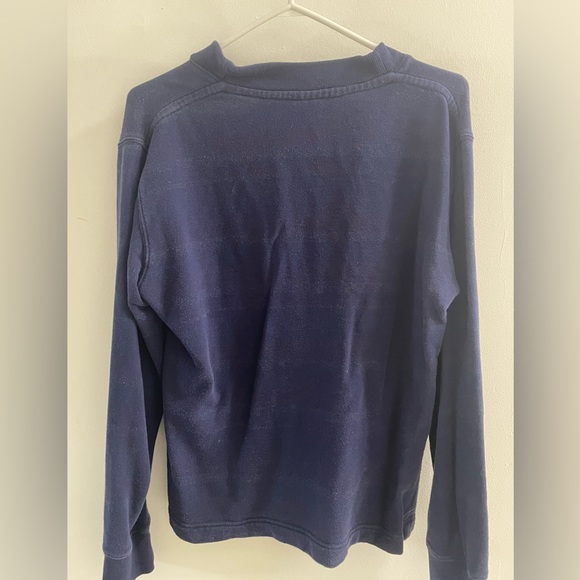 Blue and striped Dickies Cardigan, women’s large - Picture 2 of 3